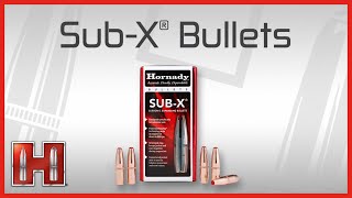 Hornady Sub-X Component Bullets