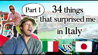 34 things that surprised me in Italy as a Japanese person - Part 1