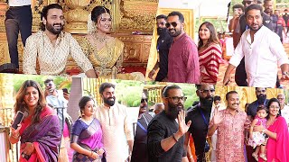 Celebrities Entry At Deepak Parambol and Aparna Das Marriage | Asif Ali | Vineet