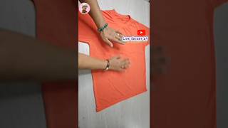 పాత టీషర్ట్స్ తో రెండు జబర్దస్త్  ఐడియాలు || Two great ideas with old t-shirts #trending #shots