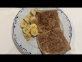 Desayuno completo y de dieta tostadas francesas