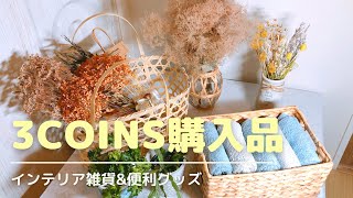 【3coins】2021年6月最新‼︎スリーコインズ購入品紹介！【インテリア雑貨\u0026便利グッズ8選】