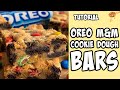 Oreo M&M Cookie Dough Bars! Recipe tutorial #Shorts