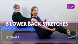 Lower Back Pain Exercises at Home | Stretches for Seniors to Do Everyday