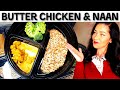 Keto Butter Chicken with Naan Bread | Freezer Meal Prep