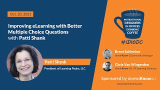 Improving eLearning with Better Multiple Choice Questions with Patti Shank- IDIODC Ep #167