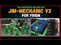Jim Mechanic V3 | Qbcore | ESX | Installation And Setup | Best In The Market | 2024 |
