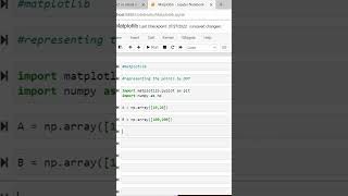 Plotting point using matplotlib