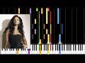 Alesha Dixon - The boy does nothing (version 2) (Piano Tutorial)