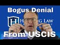 How Can I Tell If USCIS Wrongfully Denied My Case?