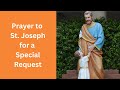 Prayer to St.Joseph for a Special Request