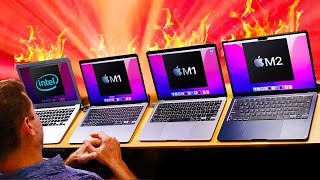 MacBook Air: M2 vs M1 vs Intel