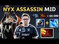 This is how you play Nyx Assassin Midlane !! Yatoro cooking so hard