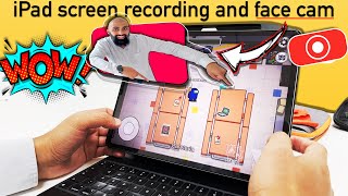 Use this trick to Record iPad camera and screen at the same time 2022