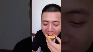 朋友们蛋挞来啦 #美食vlog #吃货日常 #蛋挞 #挑战一天只吃一种食物