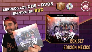 UNBOXING de RBD / El BOX SET de los nuevos DISCOS y DVDs en VIVO 📦💿 / Edición México para FANS