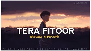 Tera Fitoor 🌸 slowed x reverb (midnight Lo-Fi)
