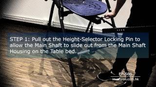 4 easy steps to disassemble your Teeter inversion table