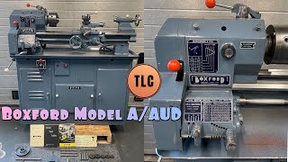 Boxford Model A/AUD Power Feed Metric Lathe Drehmaschine Tokarka Svarv