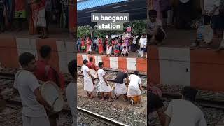 In bangaon station