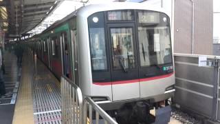 東急田園都市線  東京急行電鉄 5000系 5110F 10両編成  東京メトロ 半蔵門線･東武スカイツリーライン･伊勢崎線 直通  各停 久喜行　溝の口駅 4番線を発車