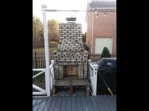 How to build Outdoor deck fireplace/firebrick How to build Outdoor deck fireplace/firebrick