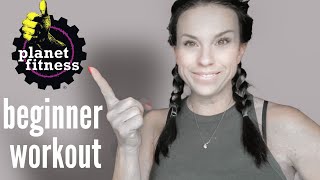PLANET FITNESS - Full Body & Booty Gym Workout  | Machines, Weights, and Bodyweight