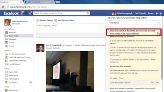 How to Create Facebook Memorial Page