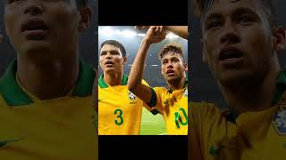 Neymar Jr and Thiago Silva #shorts #thiagosilva #football #neymar #ytshorts #viral #psg #chelsea