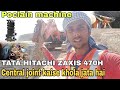 How to work excavator center joint