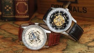 Goer Automatic Mechanical Watch Hollow Out Mechanical