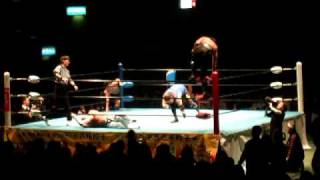 2009年3月1日みちのくプロレス徳島大会　拝み渡り＋蝶野