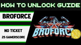 Broforce - No Ticket Achievement Guide