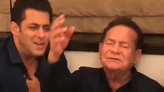 Salman Khan Shared Beautiful Video Father Salim Khan Singing Old Classical Song