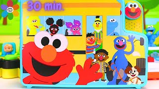 Sesame Street BEST Fun Learning video for Toddlers! | Elmo and Cookie Monster Compilation Video