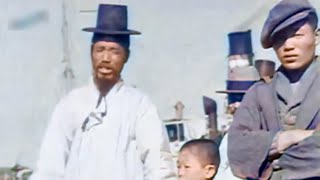 【カラー化、Colorized】1931年頃の朝鮮・京城 (現在のソウル) Seoul, Korea in 1931.