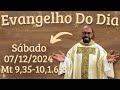 EVANGELHO DO DIA –07/12/2024 - HOMILIA DIÁRIA – LITURGIA DE HOJE - EVANGELHO DE HOJE -PADRE GUSTAVO