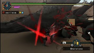 【MHFU】HR9 Black Phalanges【Crow Tessen】9:13