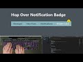 Learn How to Create a Hop-Over Notification Badge with HTML and CSS3 - ASMR Programming - No Talking