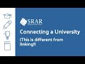 SRAR Tutorial - How to Add a University to the 