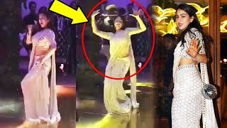 Sara Ali Khan HOT DANCE On Saat Samundar Paar At Wedding Reception