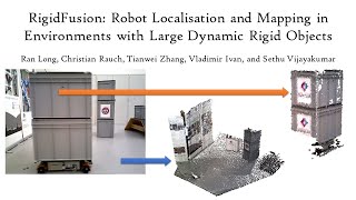 RigidFusion: Robot Localisation and Mapping inEnvironments with Large Dynamic Rigid Objects