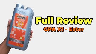 Review GPA X1 2T - ester based | review oli samping gpa x1 ester 2T