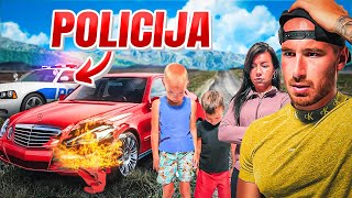 SLUPALI SMO AUTO NA PUTU DO MORA*došla policija*