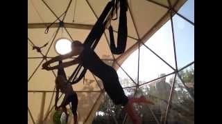 (34) AERIAL YOGA PLAY TRAINING W/ JEN HEALY