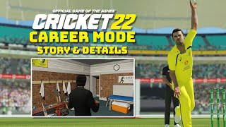 Cricket 22 - Career Mode Story + Details