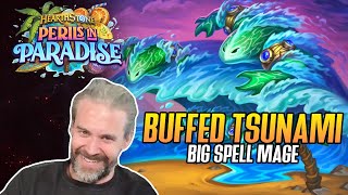 (Hearthstone) Buffed Tsunami Big Spell Mage