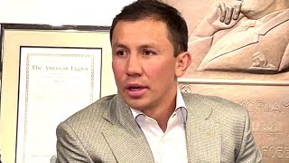 GENNADY GOLOVKIN ASKS CANELO "WHY DID YOU WAIT FOR THE REMATCH?" SAYS THIS IS JUST ANOTHER FIGHT