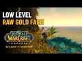 How I Got My Level 40 Mount in Season of Mastery - Low Level Raw Gold Farm