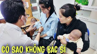 May Mắn, Khẩn Trương Cho Hai Bé Khám Bác Sĩ Kịp Thời | Luận Vlog